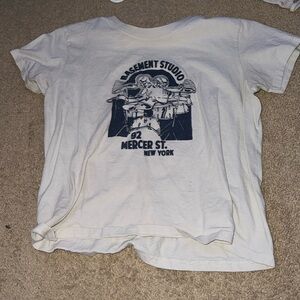 white brandy melville top